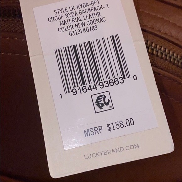 Lucky Brand ? leather backpack Ryda main image 4